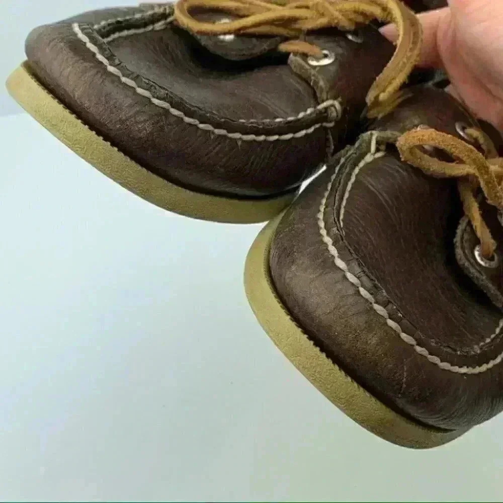 Sperry Topsider mens loafers size 8 brown leather